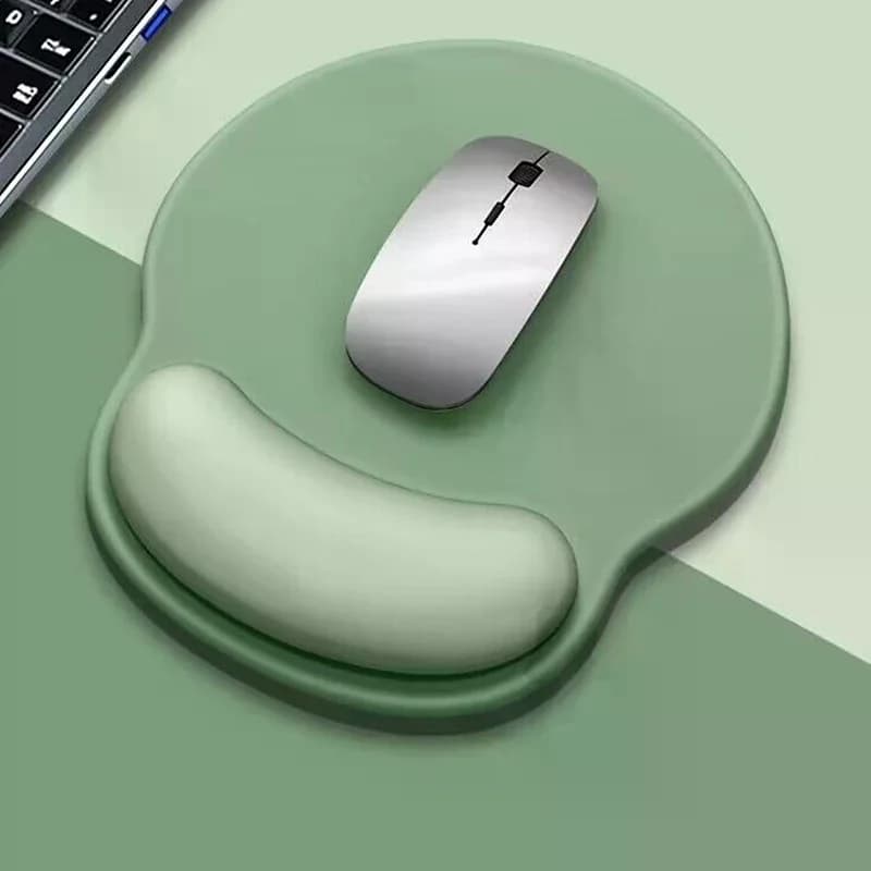 Tappetino per Mouse Ergonomico Sfumato con Supporto per Polso, Antiscivolo, Morbido, per Computer