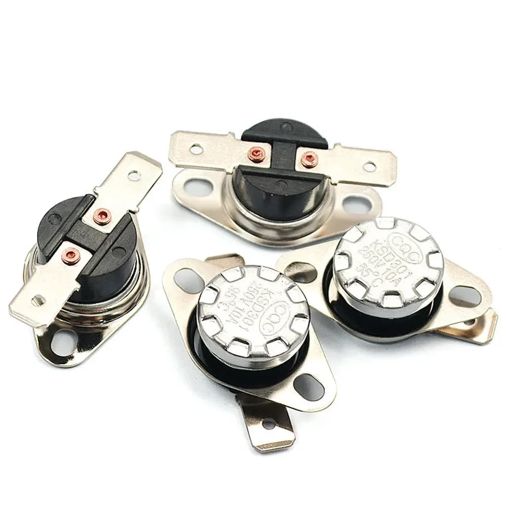 KSD301 250V 10A Normale Chiuso Aperto Interruttore di Temperatura di Controllo Termico 40C 50C 70C 80C 90C 100C 120C 130C 140C 150C Centigradi