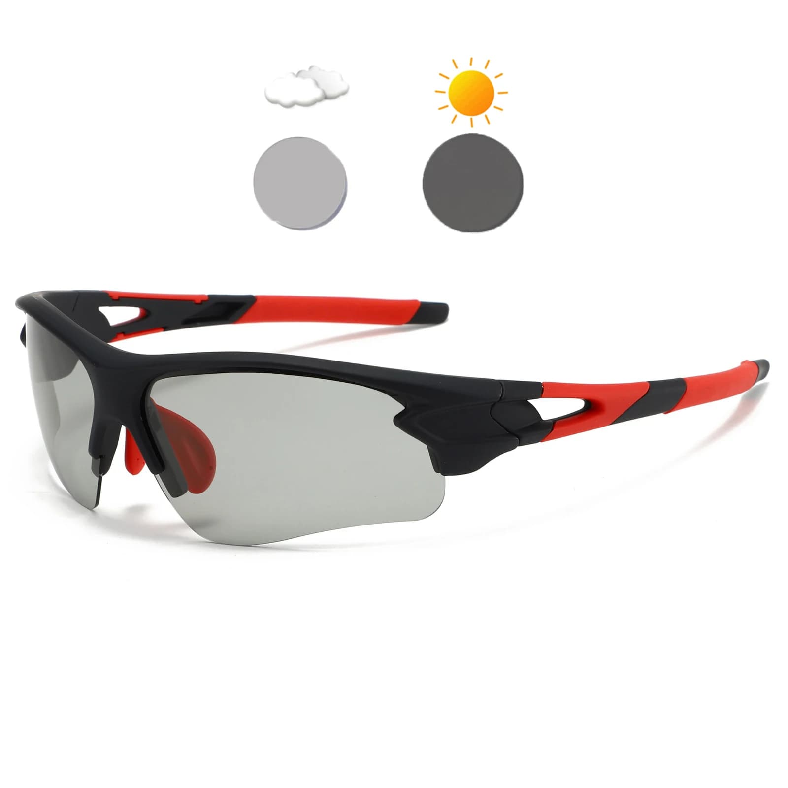 Men Women Polarized Photochromic Sunglasses Outdoor Sports Fishing Sun Glasses Cycling Running Driving Eyewear Hiking Goggles