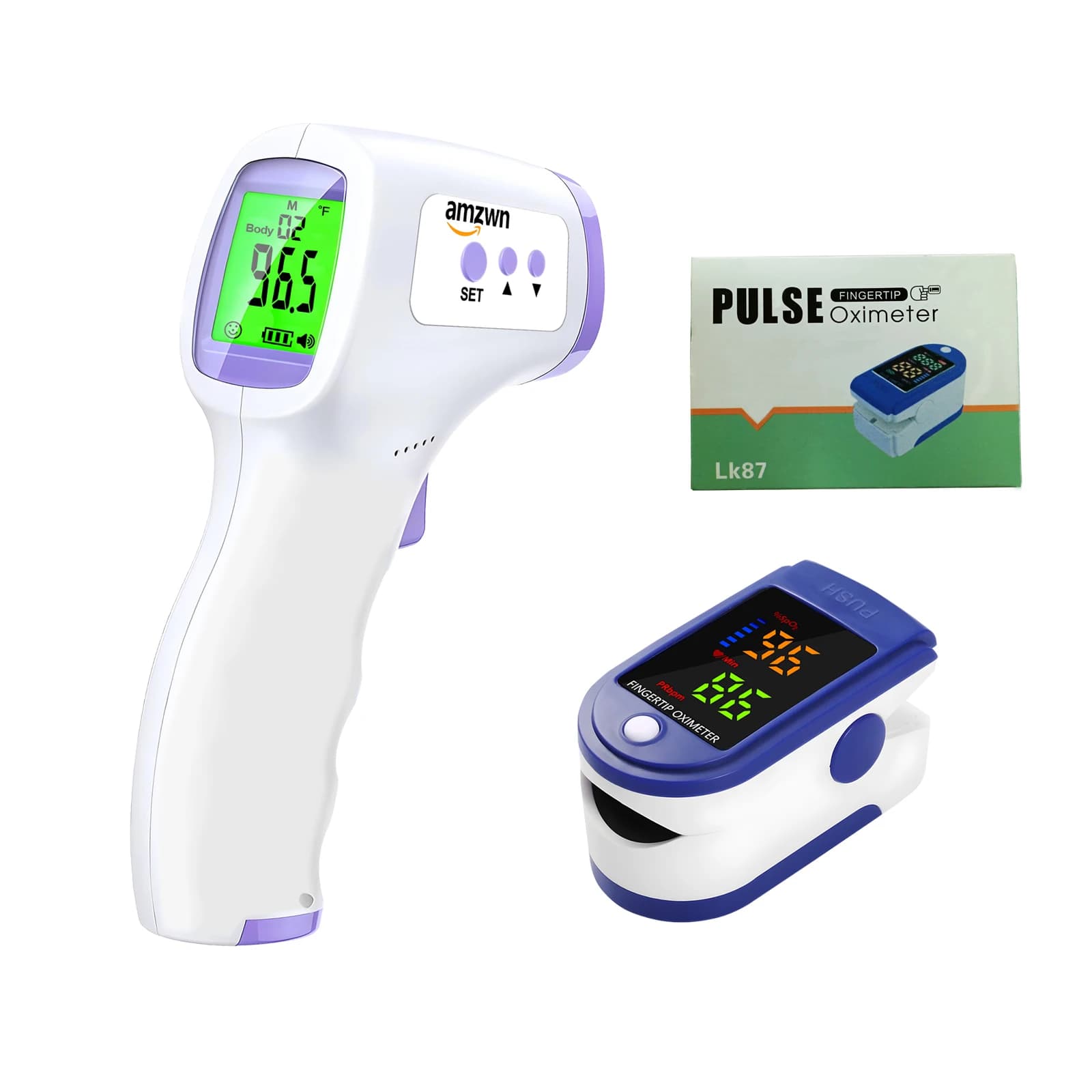 Contactless Infrared Thermometer, Medical Grade Digital Thermometer for Infants, Children and Adults