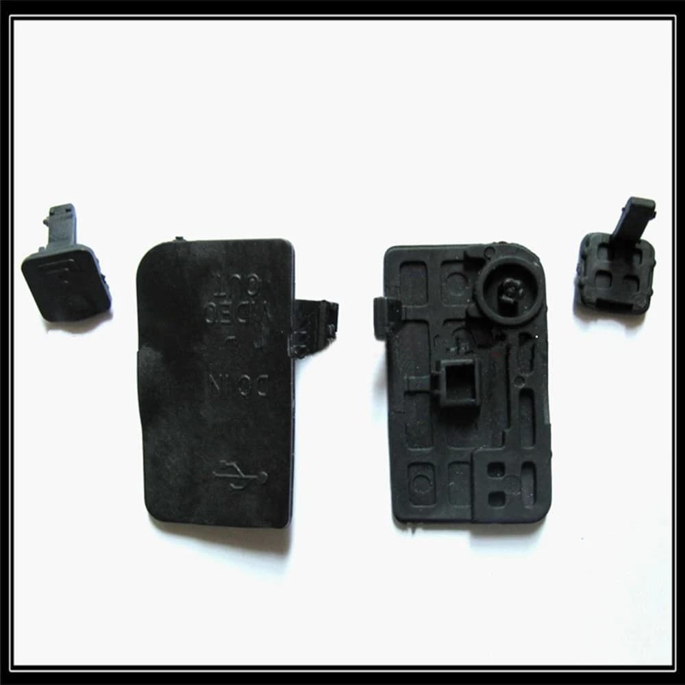 NUOVO USB/HDMI DC IN/VIDEO OUT Coperchio inferiore porta in gomma per parte di riparazione della fotocamera digitale NIKON D80