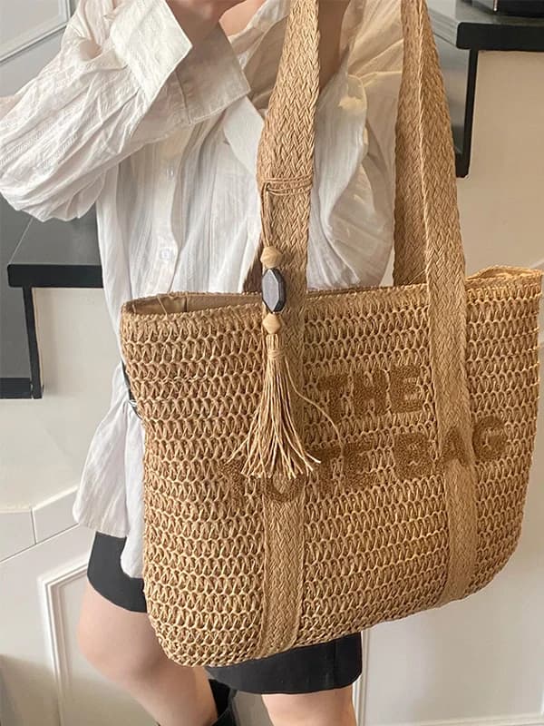 Large Capacity, Women Fashion Casual Shoulder Bag, Soft Bag with Hinge