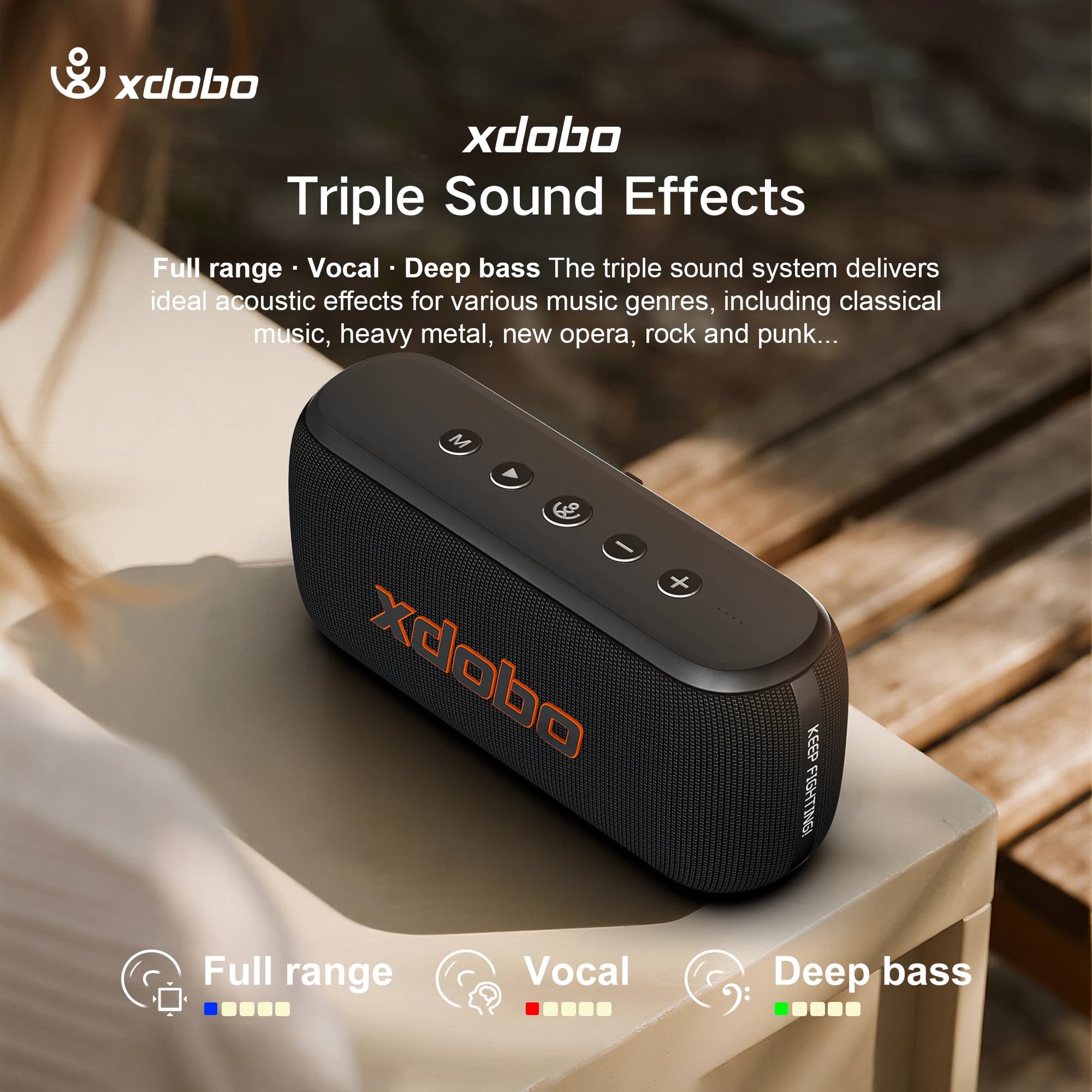 60W Soundbar XDOBO X8IV Wireless Subwoofer Bluetooth Speaker 8000mAh Deep Bass Outdoor Smart Phone TV Home Cinema Loudspeaker
