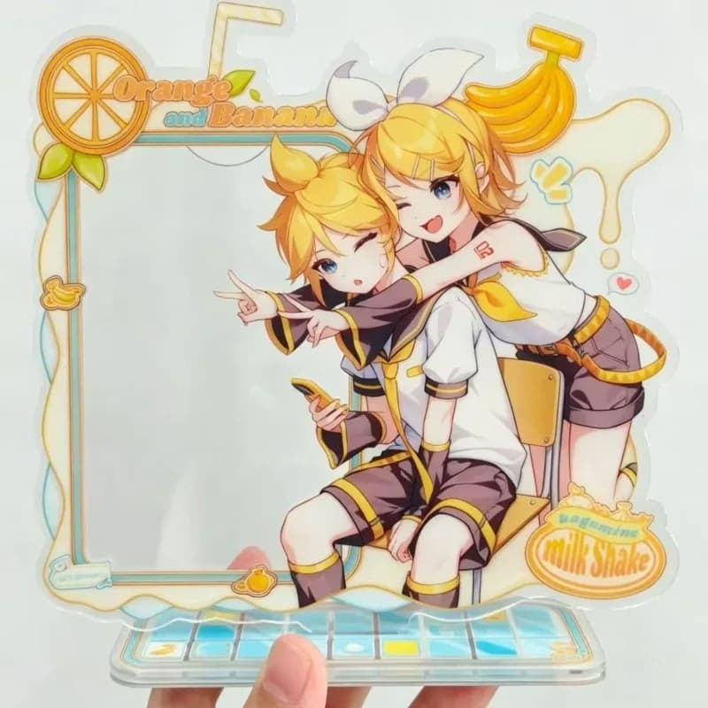 Accessori Anime, Statuetta di Kagamine Len in Acrilico, Figurina di Kagamine Rin, Decorazione da Collezione, Giocattoli e Regali