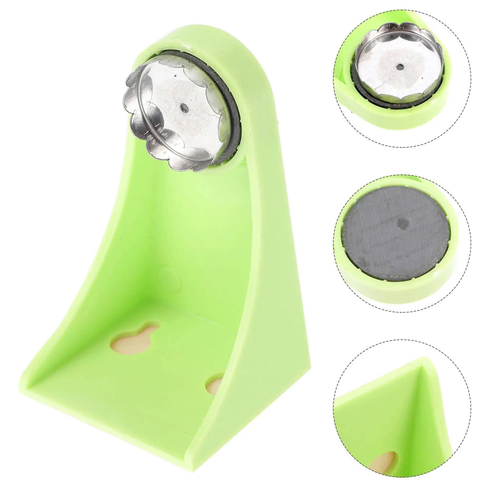 Portasapone Magnetico in ABS da Parete, Porta Sapone Portatile per Bagno, Cucina, Guardaroba, Superfici in Piastrelle, Vetro, Metallo e Legno