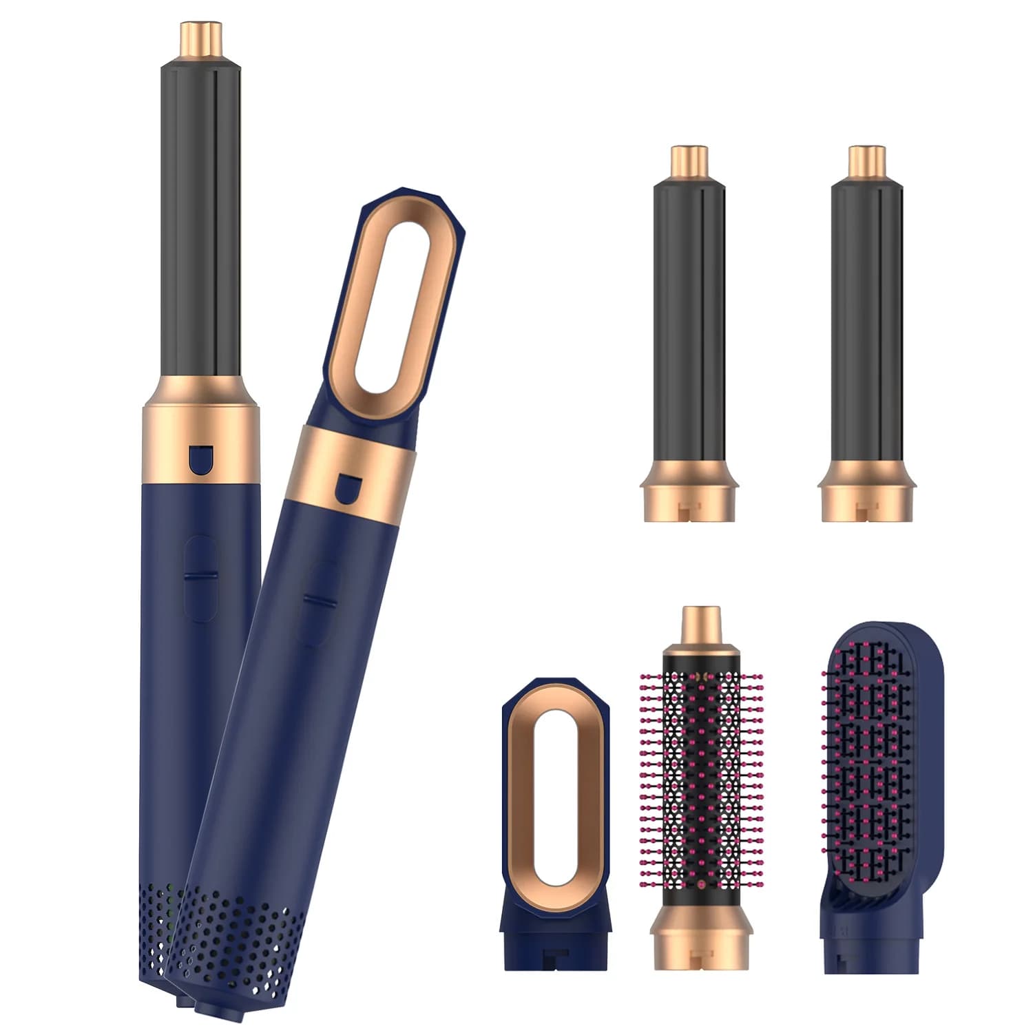 5 in 1 Hair dryer Hot comb Set Iron Hairstyle Professional Hair Plate Hair Styling Tool for Dyson Airwrap Hair Dryer for Home Use