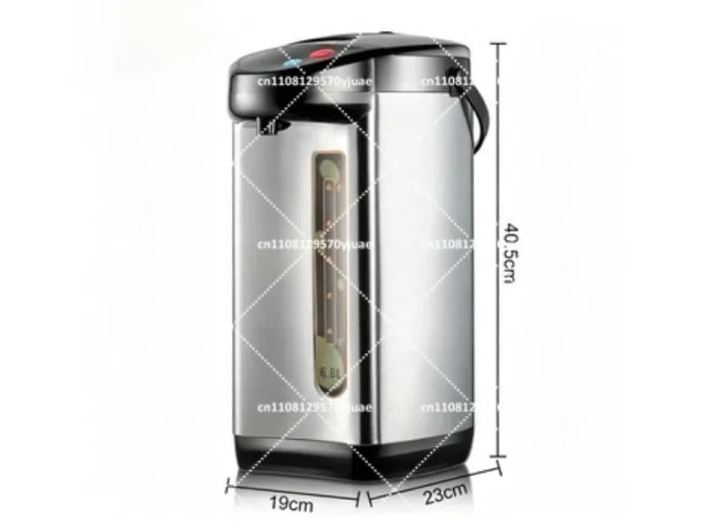 Electric Hot Water Bottle 6.8L Kettle Constant Temperature Water Dispenser Automatic Large Capacity Boiling
