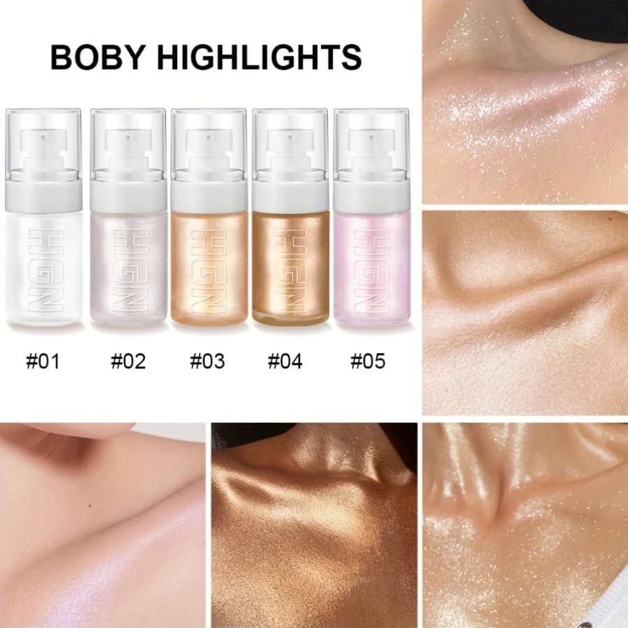 COSASTYA Evidenziatore per il corpo glitterato di Halloween: una miscela di bronzanti scintillanti, olio corpo idratante e microperle diffuse di luce