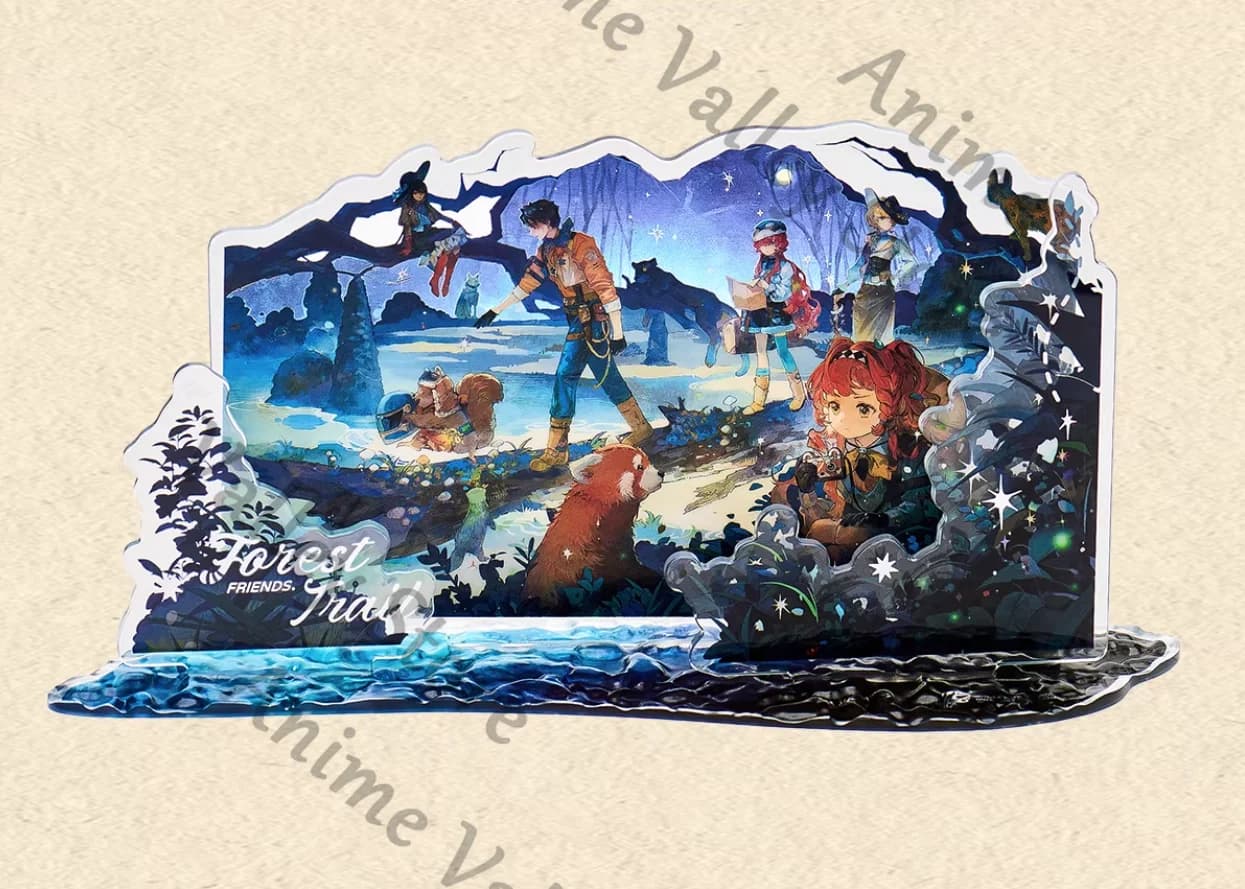 Autentico Reverse:1999 Anime Yenisei Semmelweis Cosplay Forest Night Patrol - Espositore in acrilico con personaggio dei cartoni animati, regalo perfetto