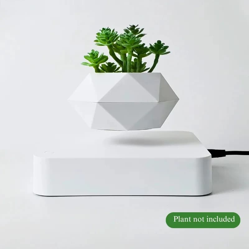 Levitating Air Bonsai Pot Rotation Flower Pot Planters Magnetics Floating Pot Potted Plant Flowers And Plants Home For Home Deco