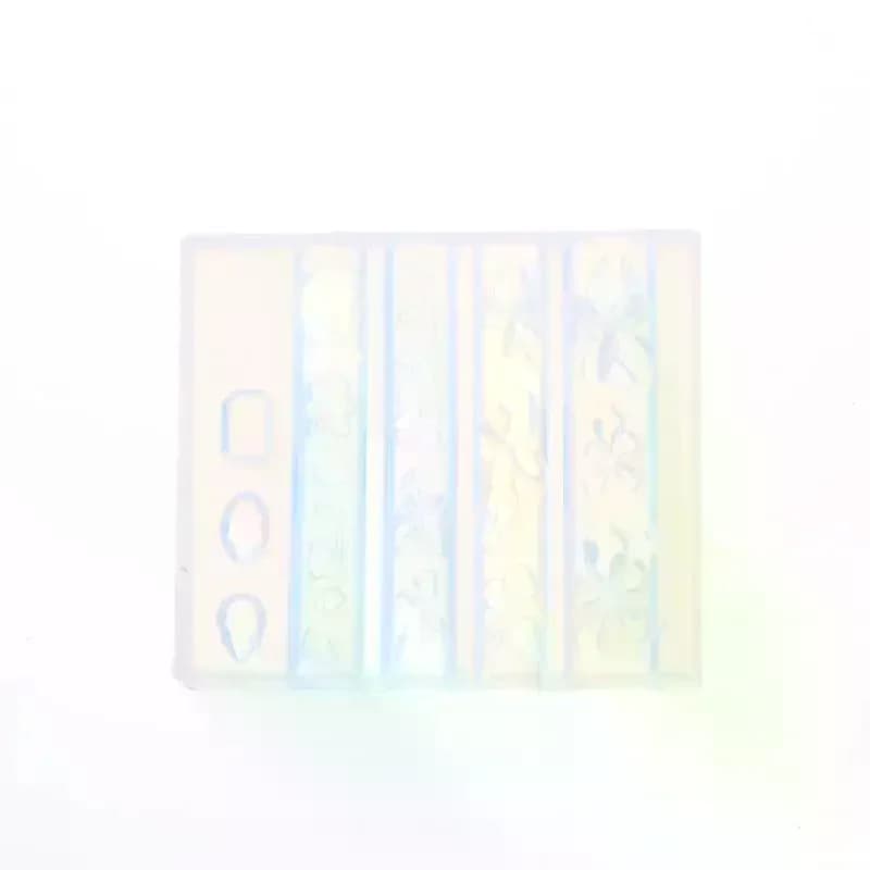 Silicone Flower Gem Mold Easy Demold Non-Stick 1Pcs Multi Design for Home DIY Baking Resin Candle Soap Craft Projects