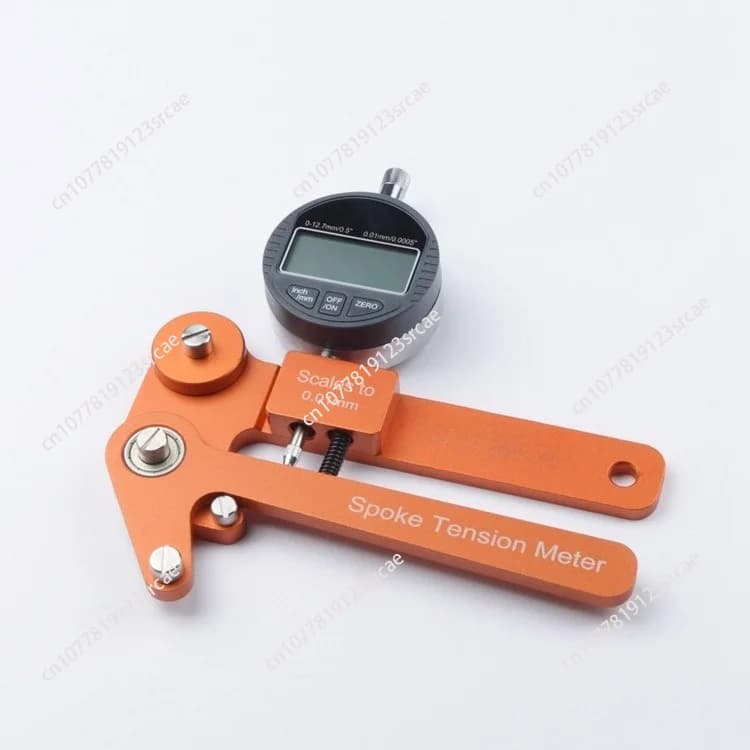 Bicycle Spoke Tensiometer Digital Display Rim Correction Tool Mechanical Wheel Set Steel Wire Adjustment Ring Measurement