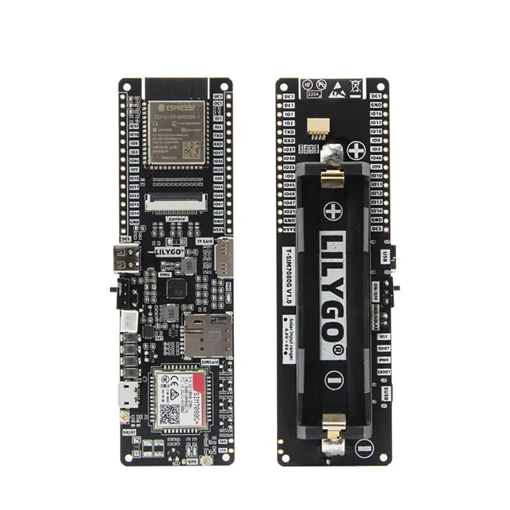 Modulo Dual Mode Multi-Banda SIM7080G CAT-M NB-IoT, Scheda di Sviluppo ESP32-S3 con Scheda TF, PMU e Antenna GPS LTE