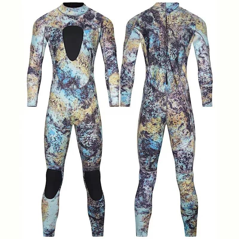 NUOVI Uomini Muta mimetica 3mm Neoprene Surf Scuba Diving Snorkeling Nuoto Body Suit Muta Surf Kitesurf Attrezzatura 3XL