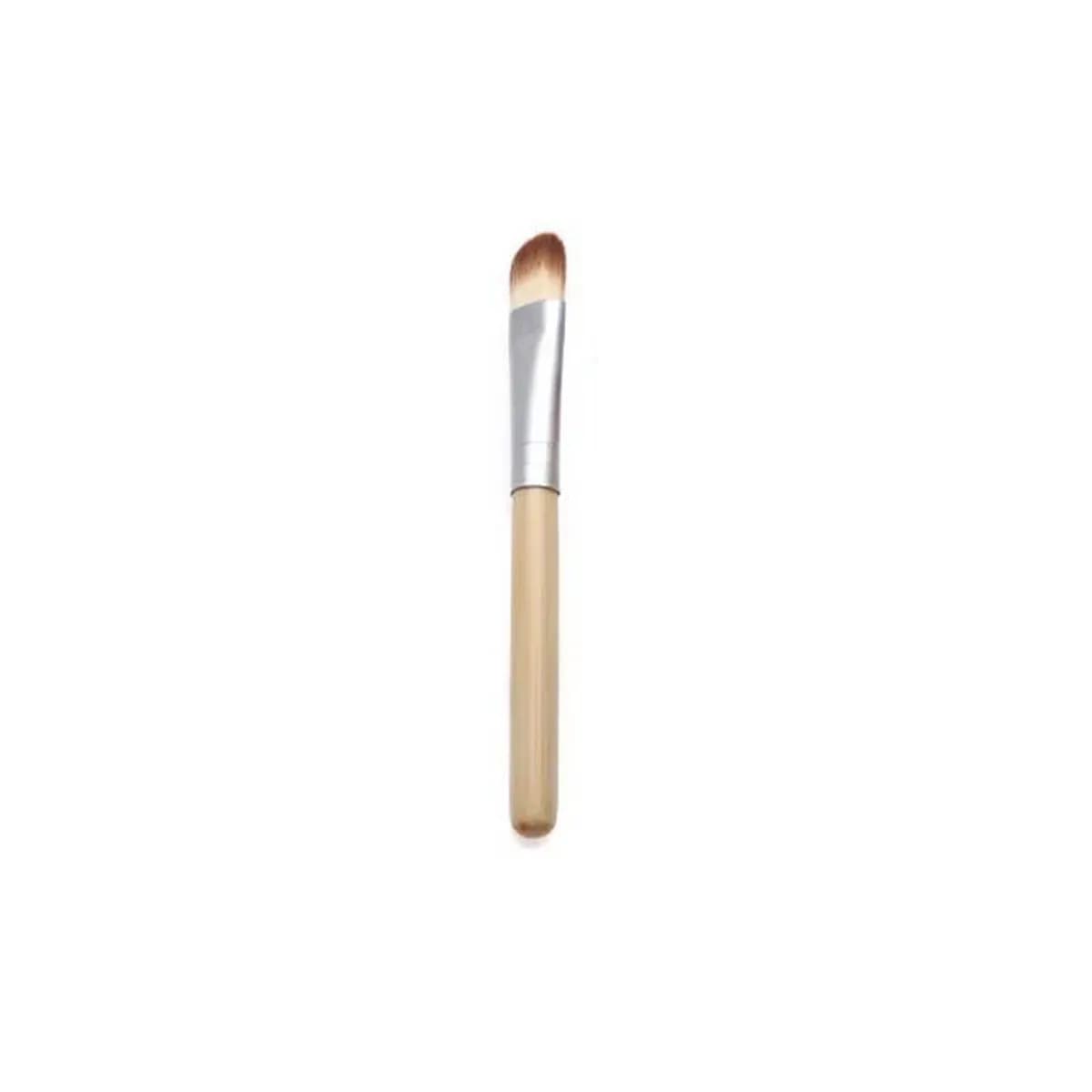 Set di 4 Pennelli da Trucco Sintetici Premium per Uso Professionale Quotidiano, Strumenti Naturali per Sfumatura, Fondotinta e Sopracciglia
