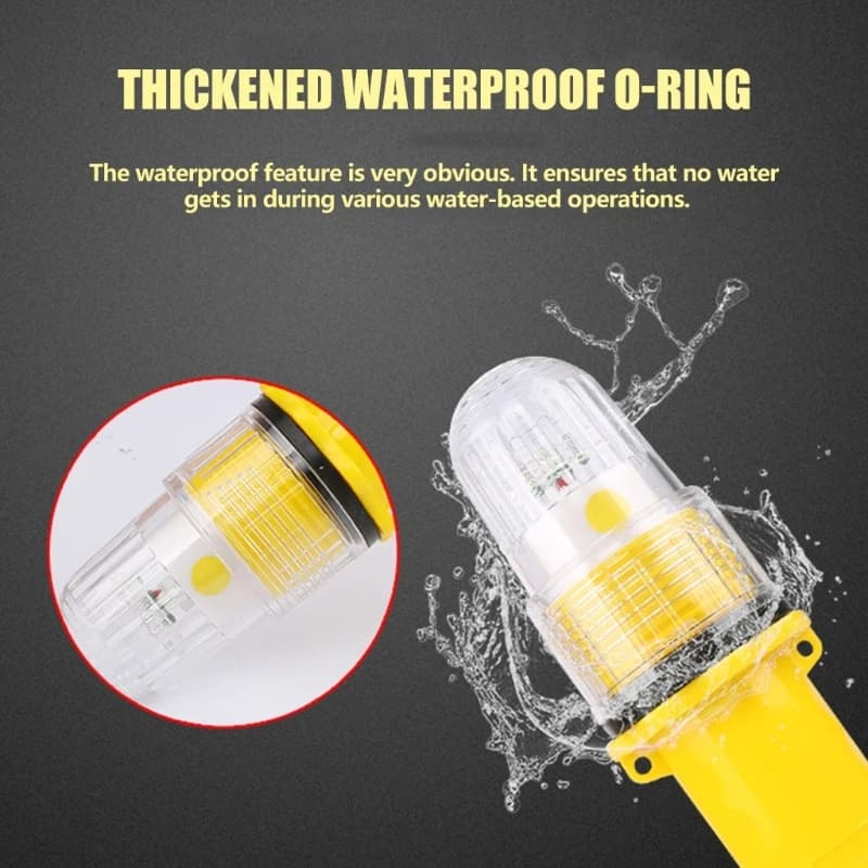 Fishing Net Marker Light, Corn Lamp Head, Low-Light Net Position Guide for Night Fishing, Single Marker 69HD