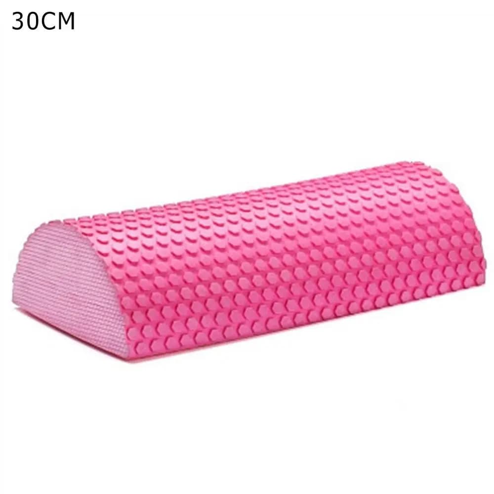 New Massage Foam Roller EVA Blue Purple Pink Green Half Round Yoga Pilates Roller Yoga Blocks