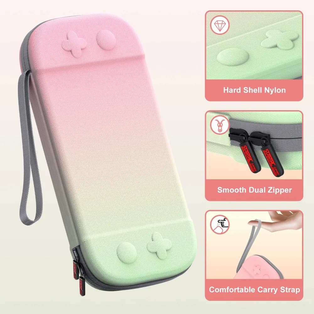 Custodia Portatile per Console di Gioco Nintendo Switch2, Borsa Protettiva in Nylon per Viaggi all'Aperto