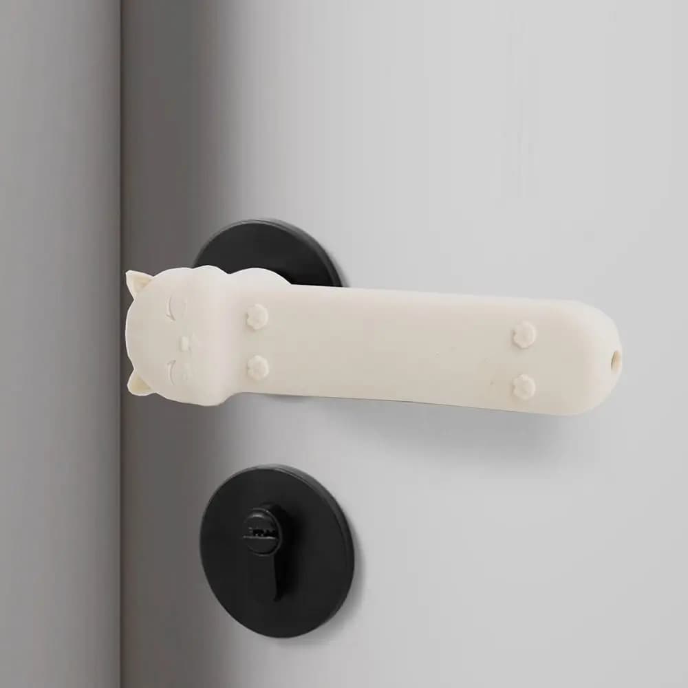 Copri Maniglia in Silicone Carino, Anticollisione, Antifreddo, Antistatico, Antiscivolo per Casa