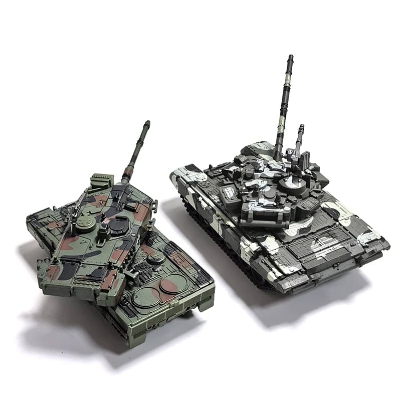 Blocchi di costruzione Serie Militare Giocattoli di Modello Creativo Multiuso M1A2 Leopard 2A7 T-90 Carro Armato di Battaglia Principale Per Il Ragazzo Regalo di Natale
