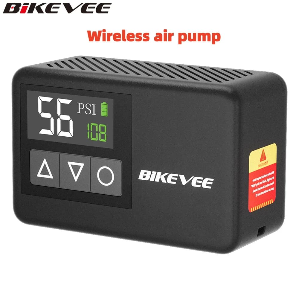 1pc portatile ricaricabile elettrico gonfiatore di pneumatici digitale senza fili pompa di aria veloce per auto moto bicicletta pneumatici palle gonfiabili