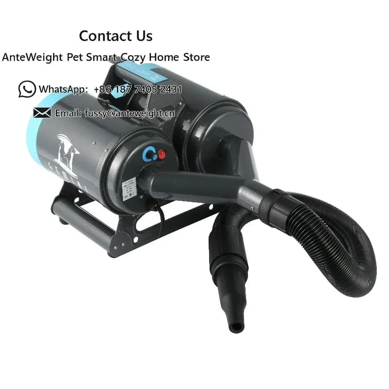 TD-900CG Hair dryer for Gemini Dogs with Double Parallel Motor and 1250 Gram Impact Force