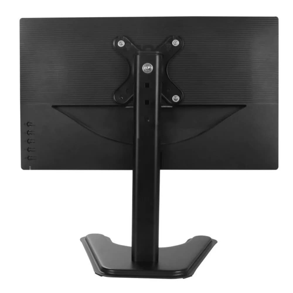 Supporto Regolabile per Monitor da Scrivania con Base Grande, per Schermi da 14-32 Pollici, Portatile, Regolabile in Altezza
