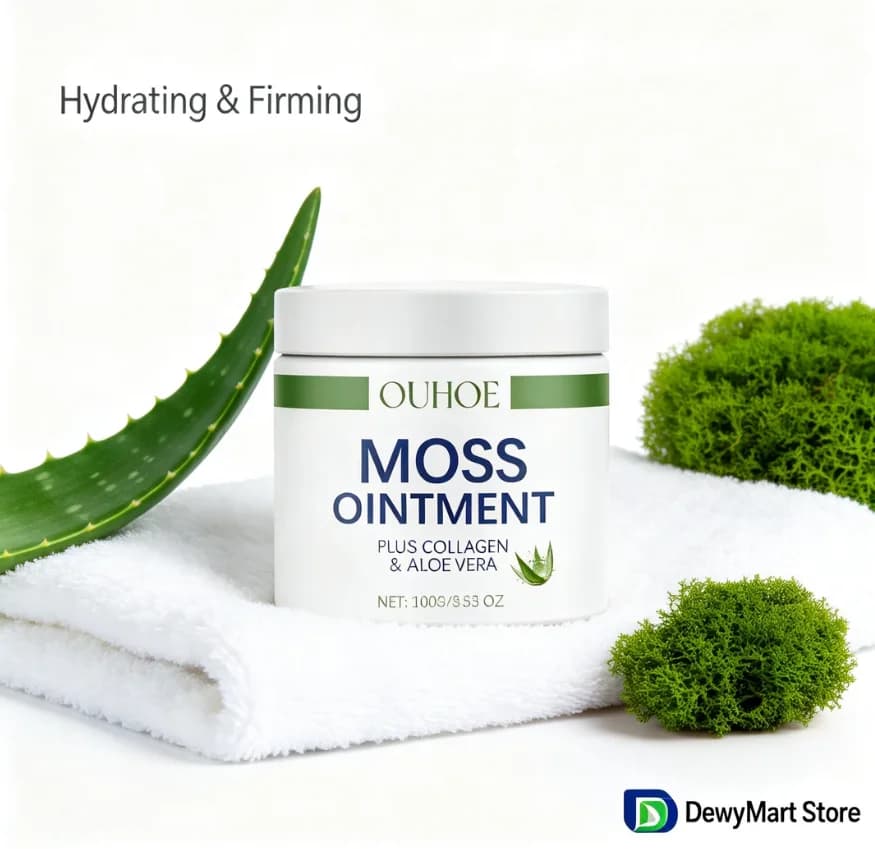 OUHOE Crema Idratante Antirughe, Crema Viso al Collagene e Aloe Vera per Idratazione, Rassodamento e Nutrimento della Pelle