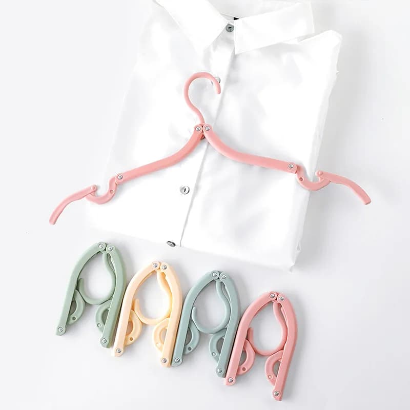 Foldable Travel Clothes Hanger Portable Travel Clothes Hanging to Dry Clothes Artifact to Hang Clothes for Home Sleeping # 4199
