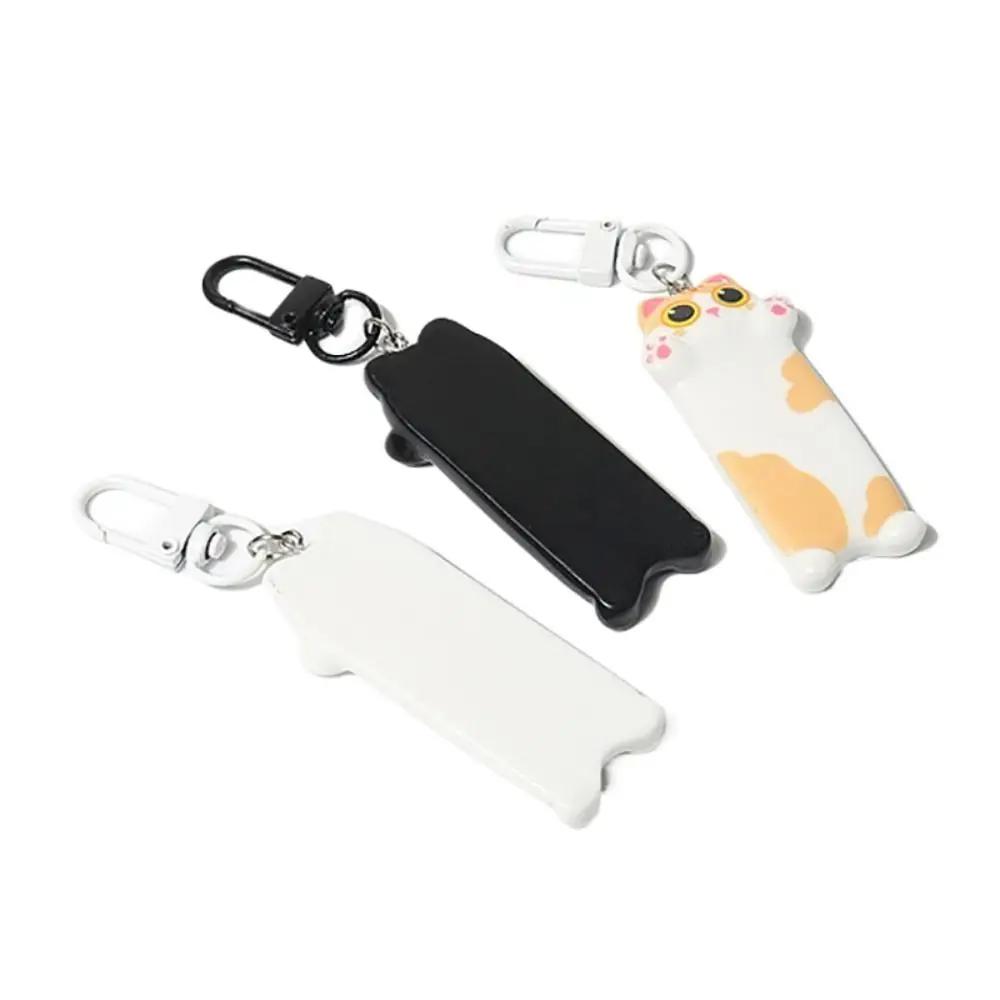 Ciondolo casual Portachiavi gatto carino Cartone animato Borsa gatto Decorazione Portachiavi animale Accessori Collezione di ornamenti pendenti in plastica