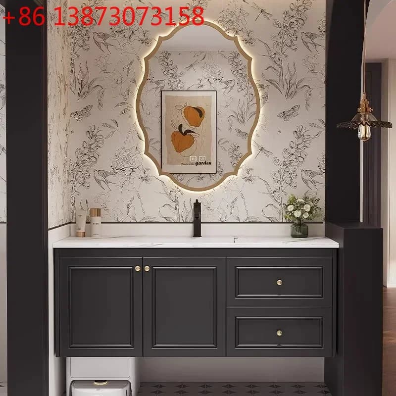 Mobiletto da Bagno di Lusso con Cassetti, Armadietto Angolare Multifunzione per Lavabo e WC, Mobiletto Contenitore da Terra per Asciugamani