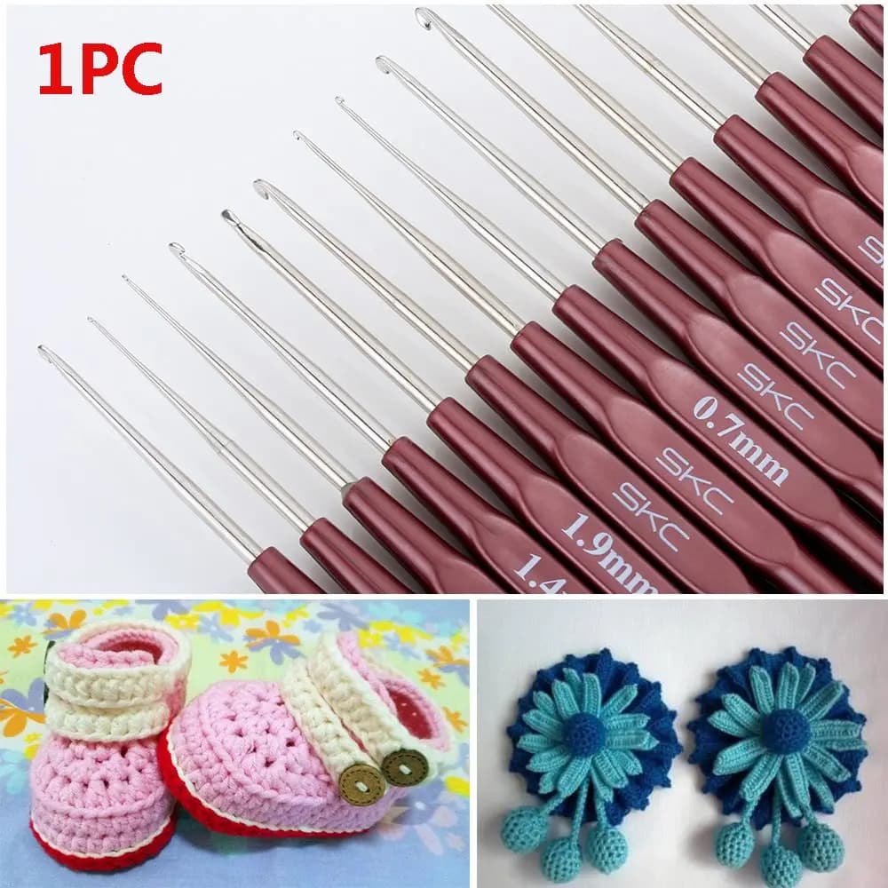0,5 mm-2,7 mm nuove bambole fai da te pizzo uncinetto filato ferri da maglia tessuto