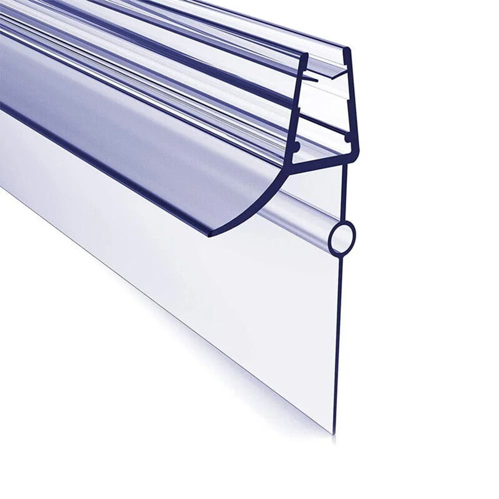 1 pz/2 pz 40cm/50cm sostituzione del bagno guarnizione guarnizione porta doccia strisce di tenuta deflettore dell'acqua bagno doccia schermo striscia di tenuta