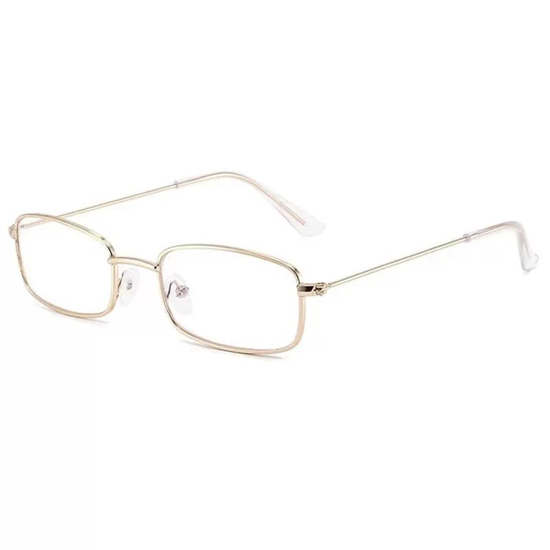 Occhiali da sole quadrati vintage Metallo + Tac Occhiali UV alla moda Occhiali da sole da festa alla moda 137 * 32mm per occhiali da sole estivi Moda