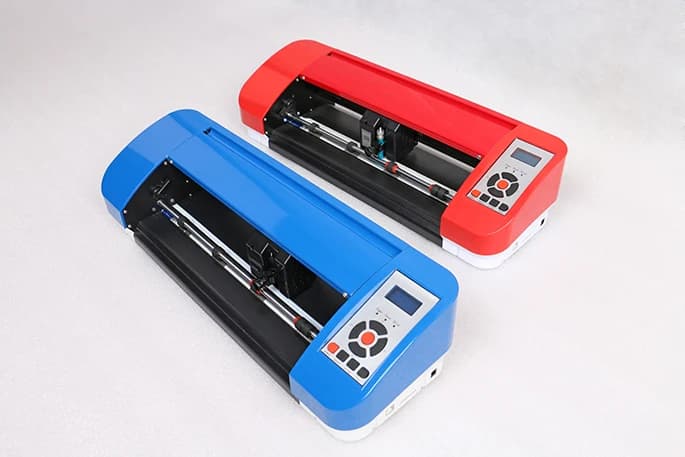 Plotter da Taglio A3 Desktop per Vinile/Carta, Taglio Illimitato 10-350g, 280mm/s, Motore Passo-Passo, Senza Supporto, A4/A3