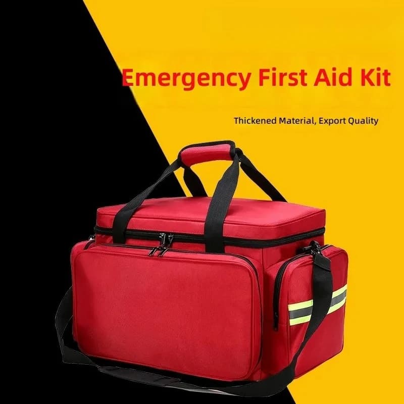 for Large Capacity Portable Emergency First Aid Kit Outdoor Survival Rescue Medical Storage Box for Home Car Travel Camping
