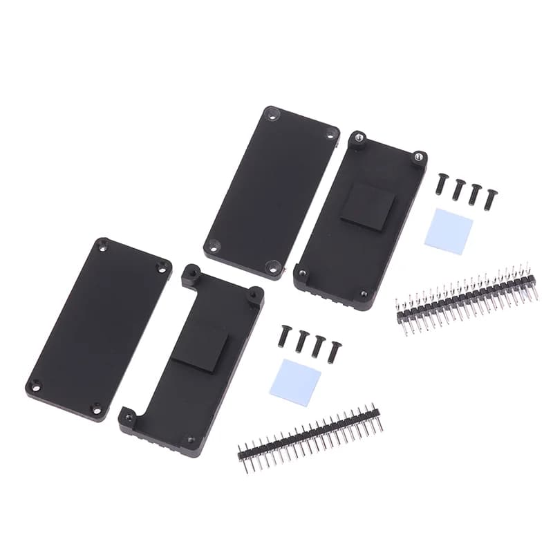 Raspberry Pi Zero 2 W Aluminum Case Armored Shell With Thermal Pad Heatsink GPIO Header Passive Cooling