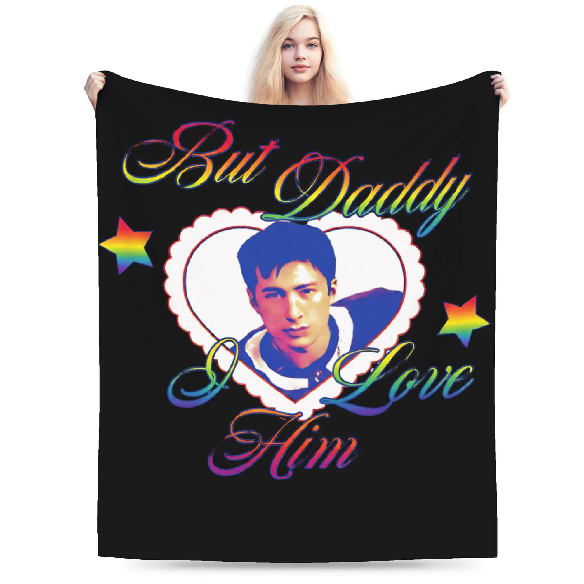 Shane But Daddy I Love Him Heated Rivality Coperta in flanella per adulti, morbida coperta invernale per divano, sedia, letto, copriletto