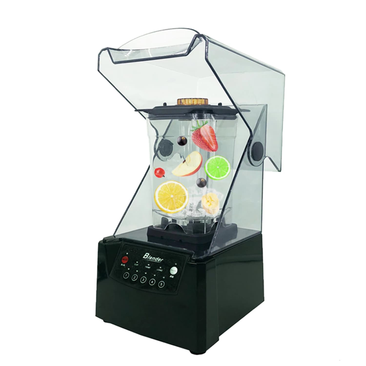 【Caldo】 Frullatore isolante in plastica per rompere le pareti elettrico silenzioso commerciale 2600W 1800L per uso domestico in hotel Dir di fabbrica