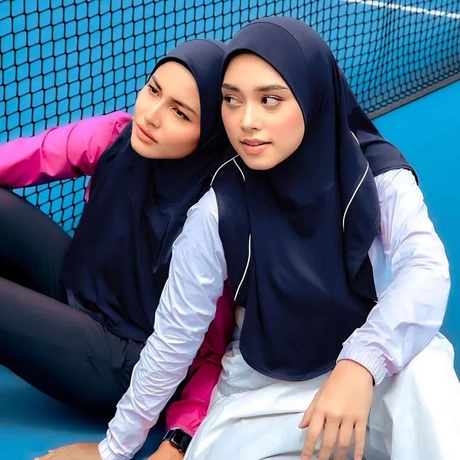 Instant Sports Moslem Berretti Hijab Inner Swim Hats Islamic bandana Copricapo Female
