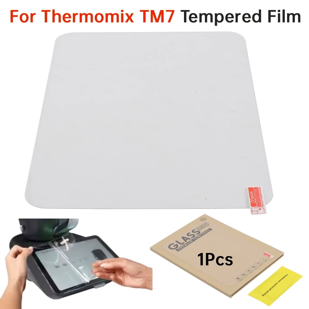 1 pz protezione schermo in vetro temperato ultra trasparente per Thermomix TM7 frullatore in vetro temperato accessori da cucina pellicola protettiva