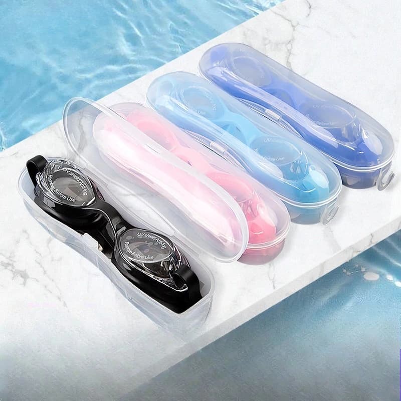 Waterproof swimming goggles, wholesale silicone swim goggles, opaque and multicolor options available