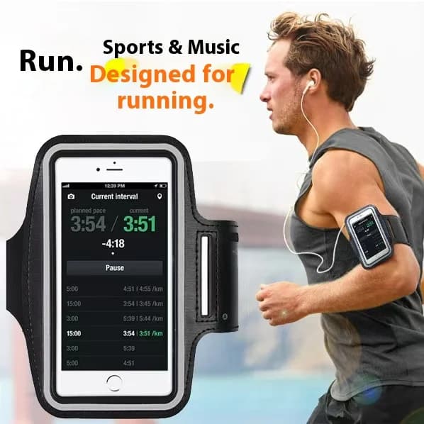 Running Sports Phone Case Arm band For iPhone 17 Pro Max 15 14 13 16 Samsung S25 Ultra S24 Ultra Maximum Capacity of 7 inches