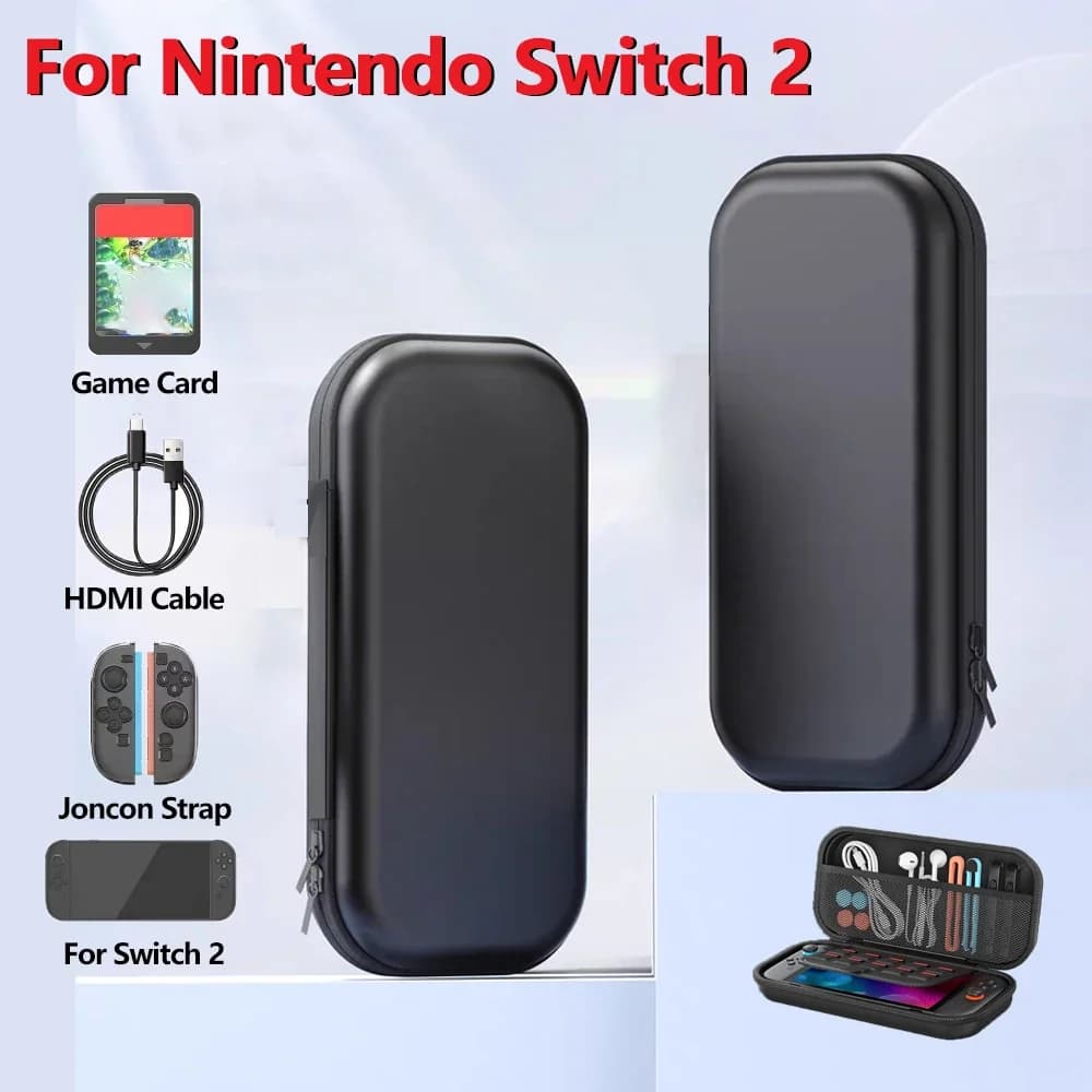 Custodia da viaggio per NS Switch2, borsa protettiva in EVA, custodia rigida antiurto