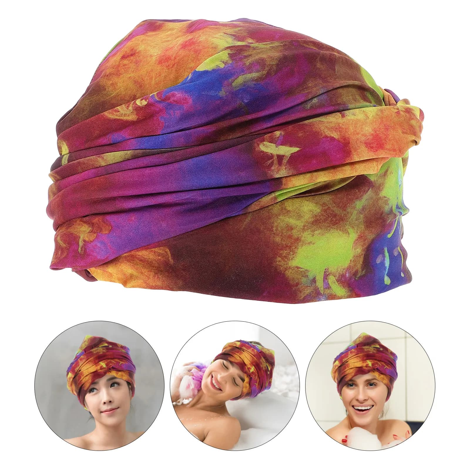 Cuffia da Nuoto in Silicone Impermeabile Extra Large per Adulti, Cappello da Bagno per Capelli Lunghi, Trecce e Dreadlocks, per Donne