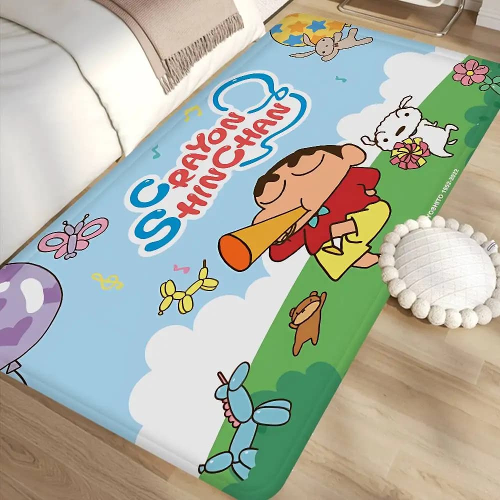 C-Crayon S-Shin-chan Kitchen Mat Cheaper Anti-slip Modern Living Room Balcony Printed Modern Home Decor