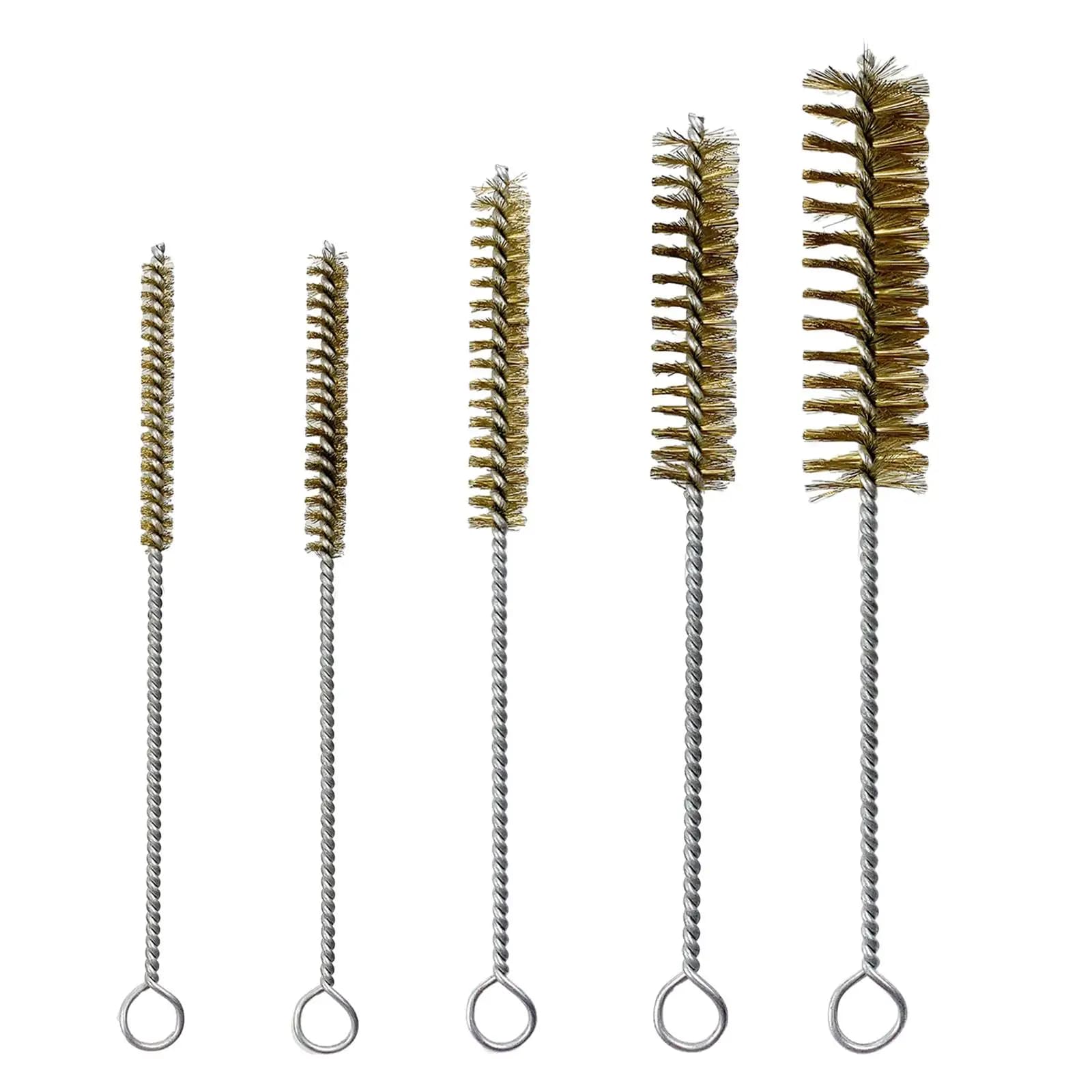 Spazzola per pulire tubi con setole in rame Spazzola multiuso in filo metallico Spazzola di scarico flessibile per impianti idraulici per lavello Accessorio durevole
