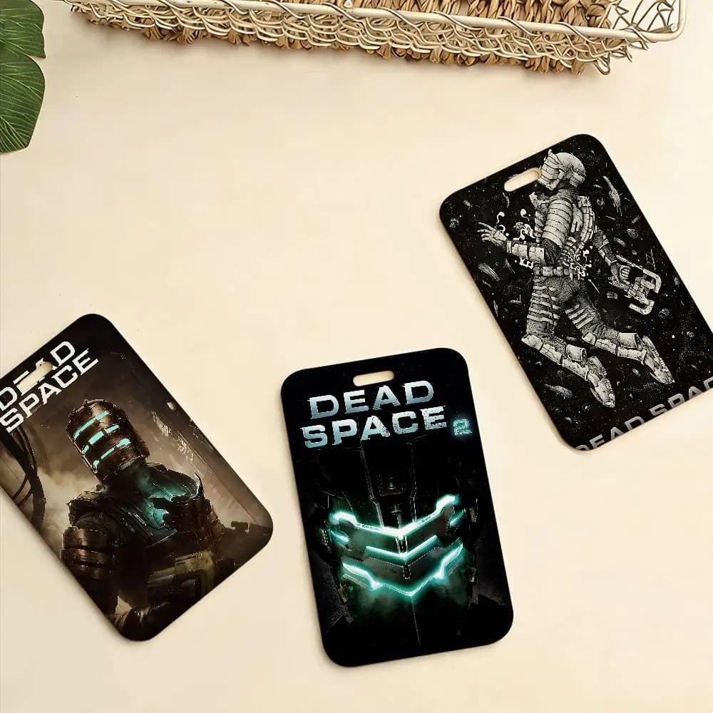 Porta Tessere Dead Space per Gioco Horror, Porta Badge Identificativo per Personale Aziendale, Forniture per Ufficio