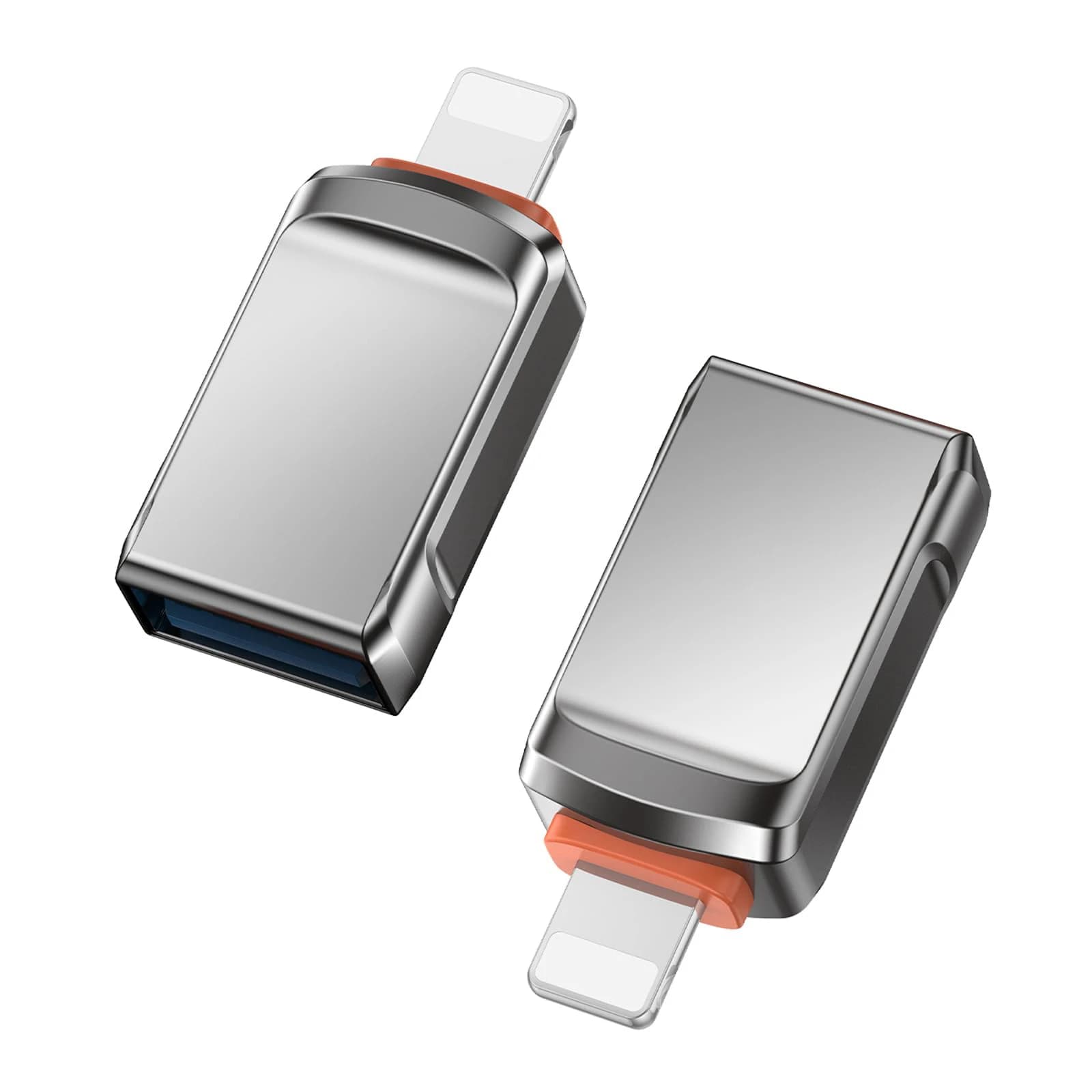 Adattatore OTG USB 3.0 a per iPhone 14 13 12 11 Pro XS max XR X 8 7 Convertitore iPad Scheda SD U Disco Flash Drive Convertitore dati