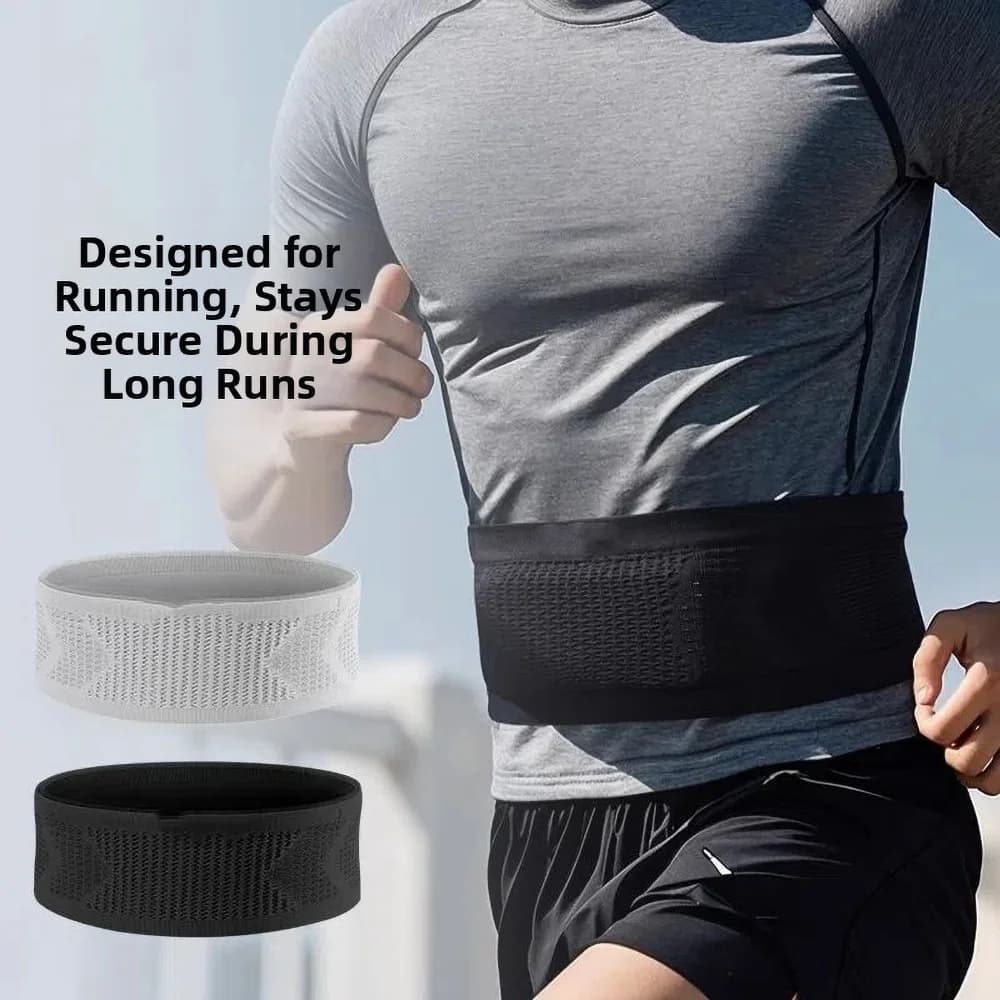 storage bag Seamless Running Fanny Pack Invisible Sports Waist Bag -Lightweight Gym Belt with Phone Pocket -for Jogging/Cycling